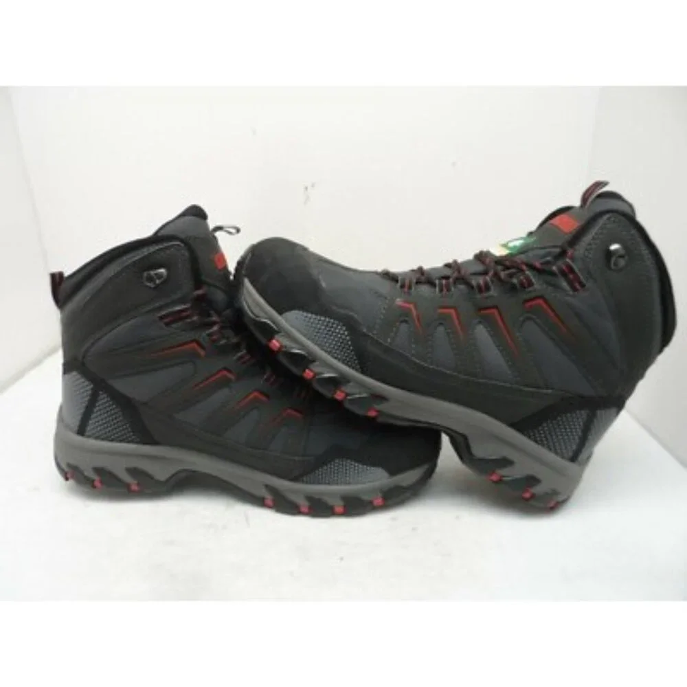 DAKOTA Men's 2127 Steel Toe Steel Plate WP Mid-Cut Safety Hiking Boots Size 10EE